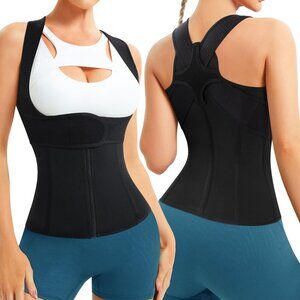 New URSEXYLY Back Brace For Women *Waist Trainer Vest * Medium